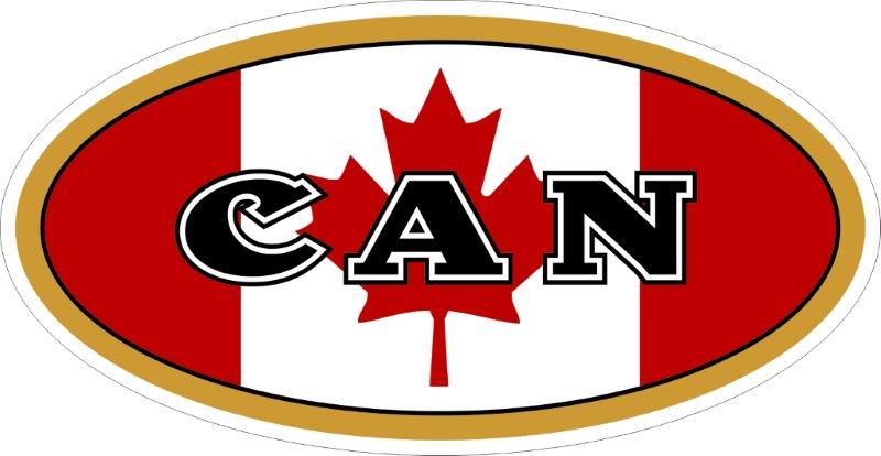 Canada CAN Code Decal