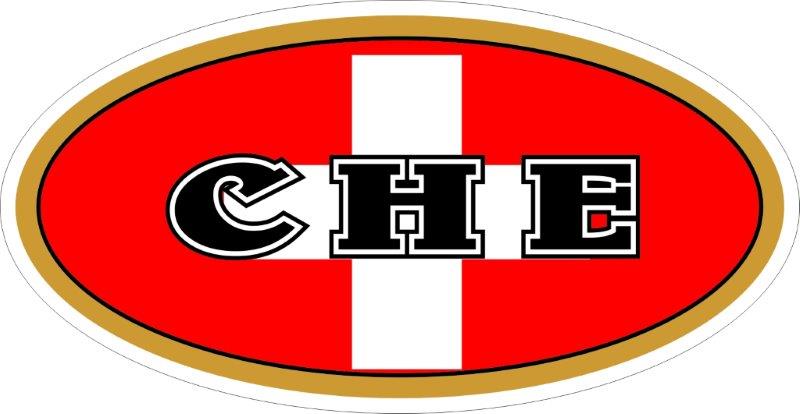 Switzerland CHE Code Decal