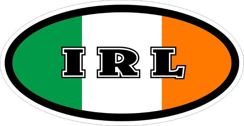 Ireland IRL Code Decal