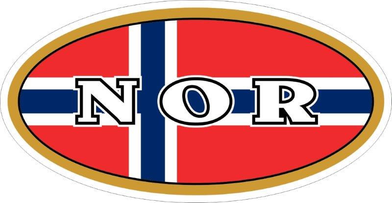 Norway Code Decal
