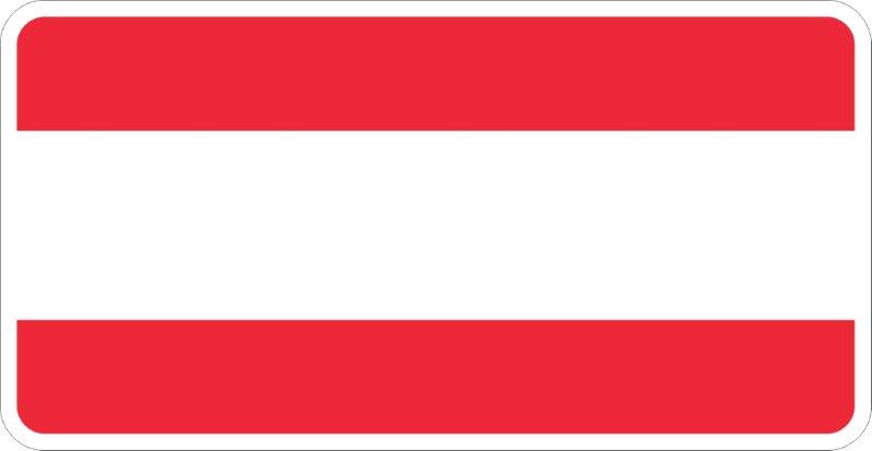 Austria Flag Decal