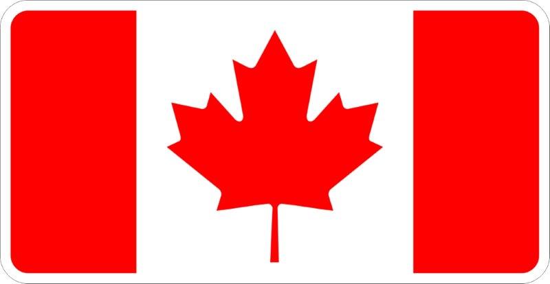 Canada Flag Decal