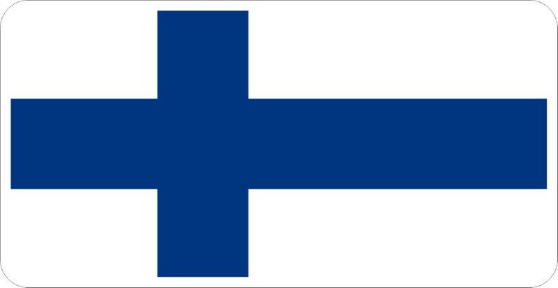 Finland Flag Decal