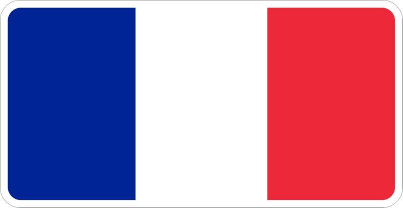 France Flag Decal