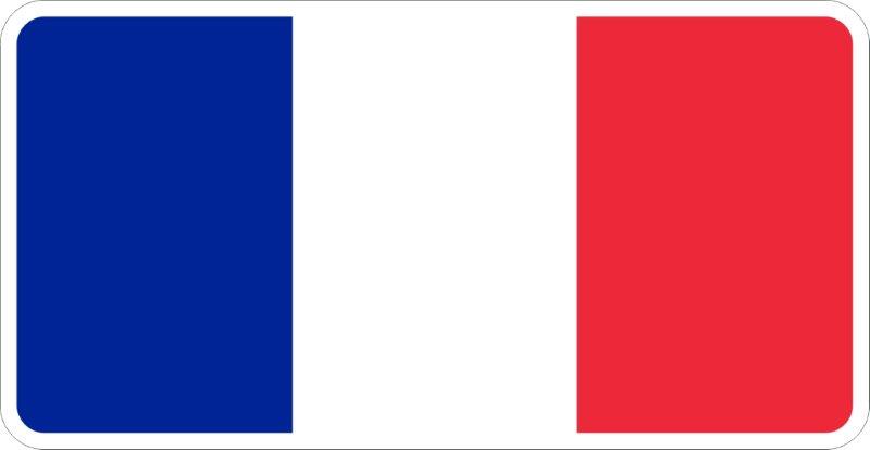 France Flag Decal