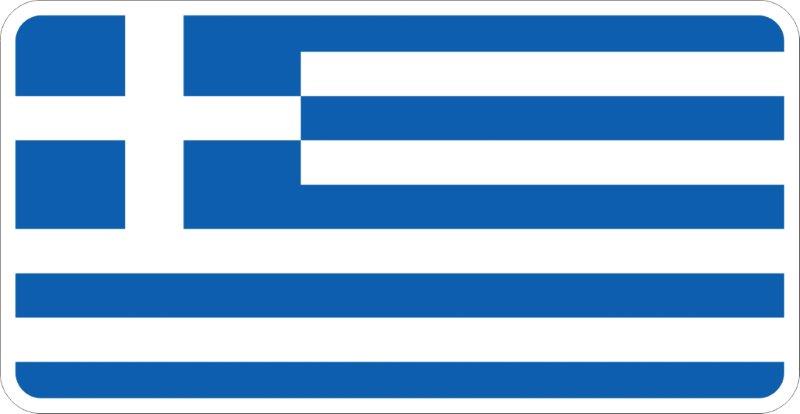 Greece Flag Decal