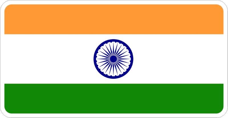 India Flag Decal