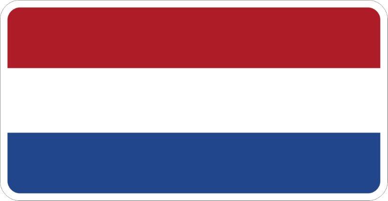 Netherlands Flag Decal