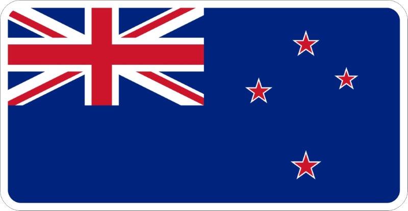 New Zealand Flag Decal