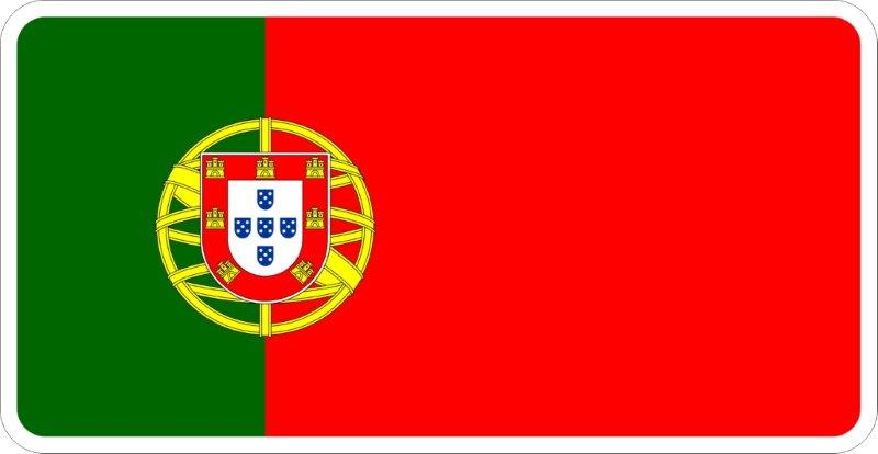 Portugal Flag Decal